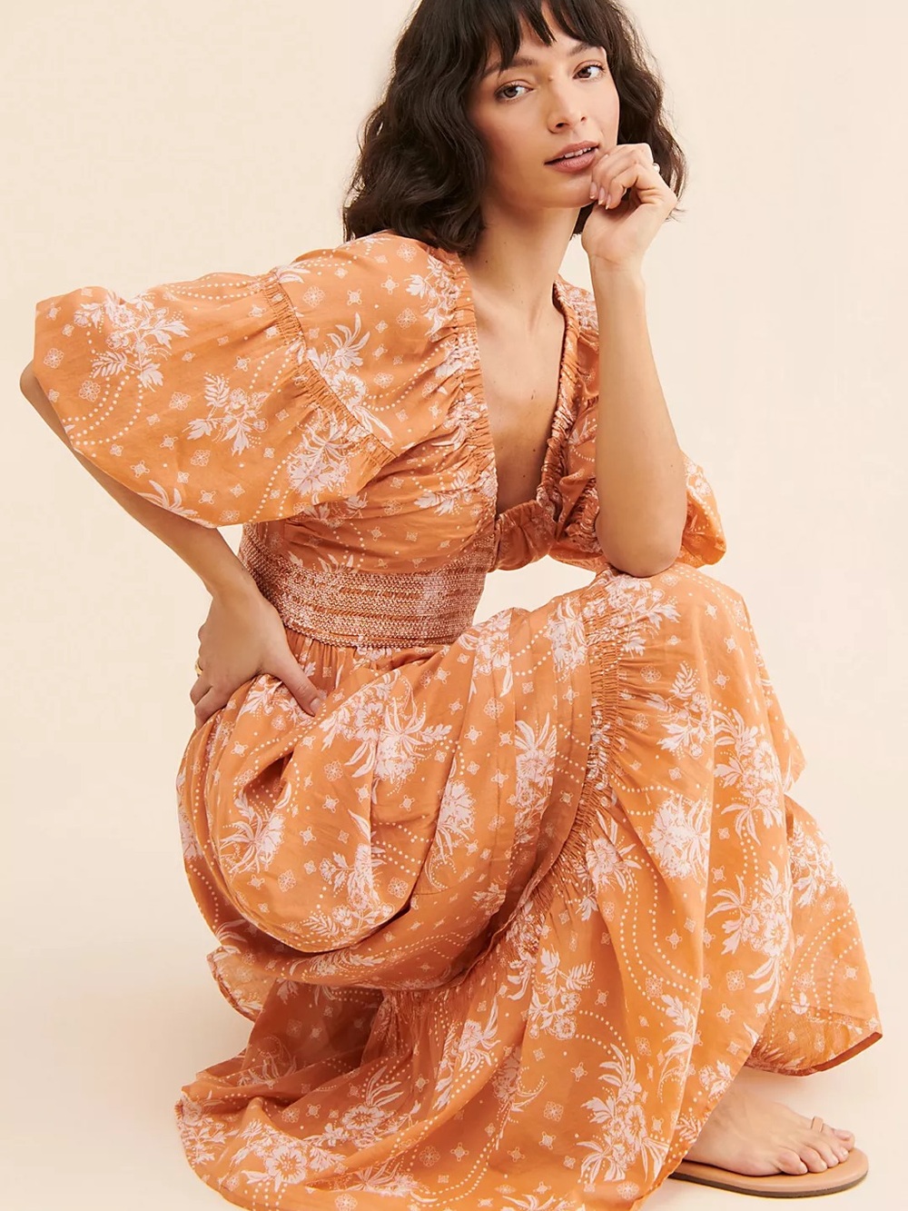 Free People Golden Hour Maxi Dress - Picture 4 of 14
